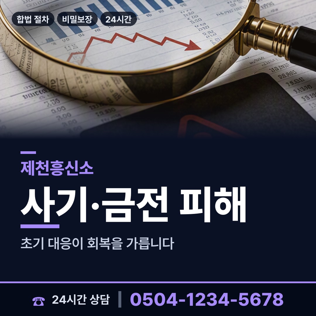 제천 봉양읍 탐문조사 상담 안내